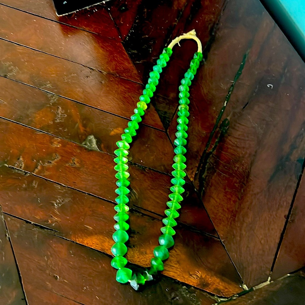 The Green Crystal Necklace